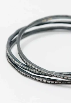 TAP by Todd Pownell Silver And Diamond Bangle