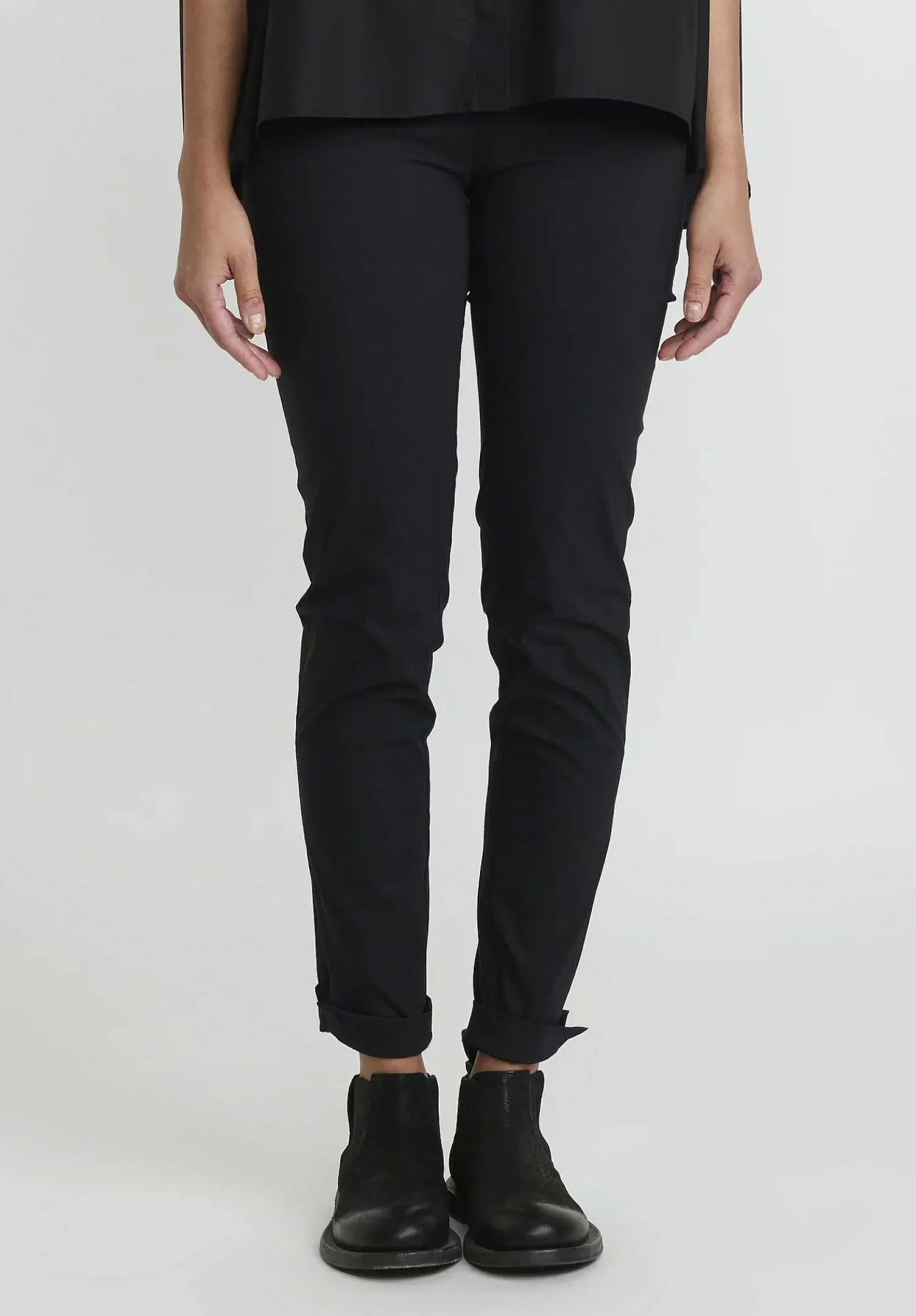 Rundholz Skinny Leg Pants In Black