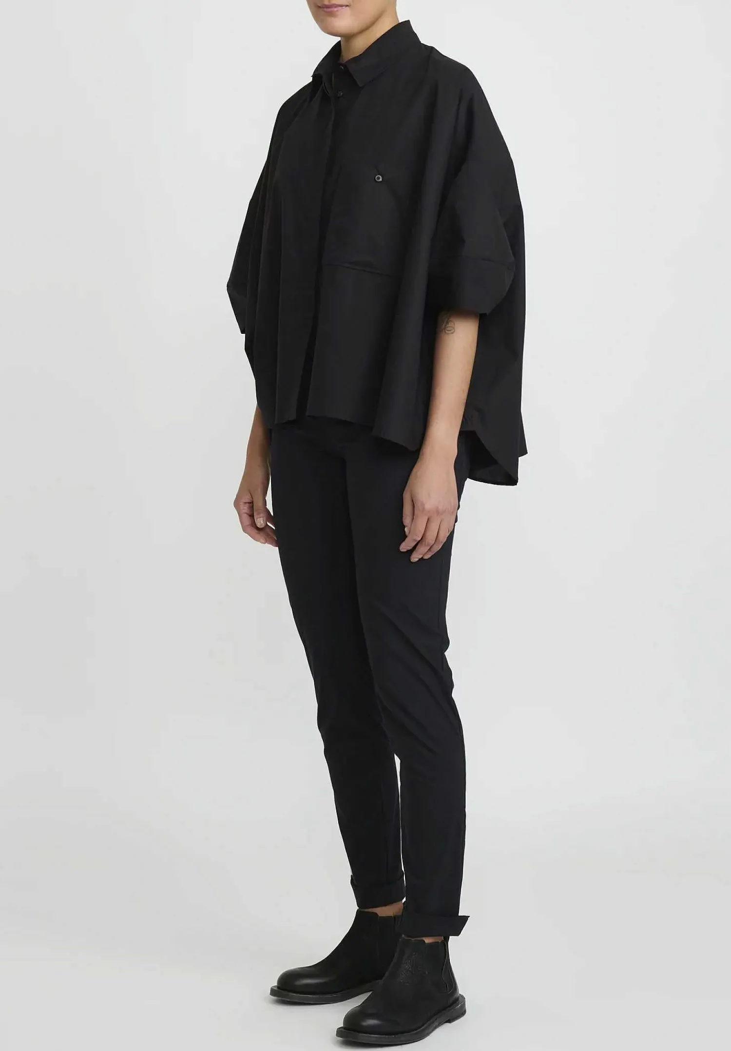 Rundholz Skinny Leg Pants In Black