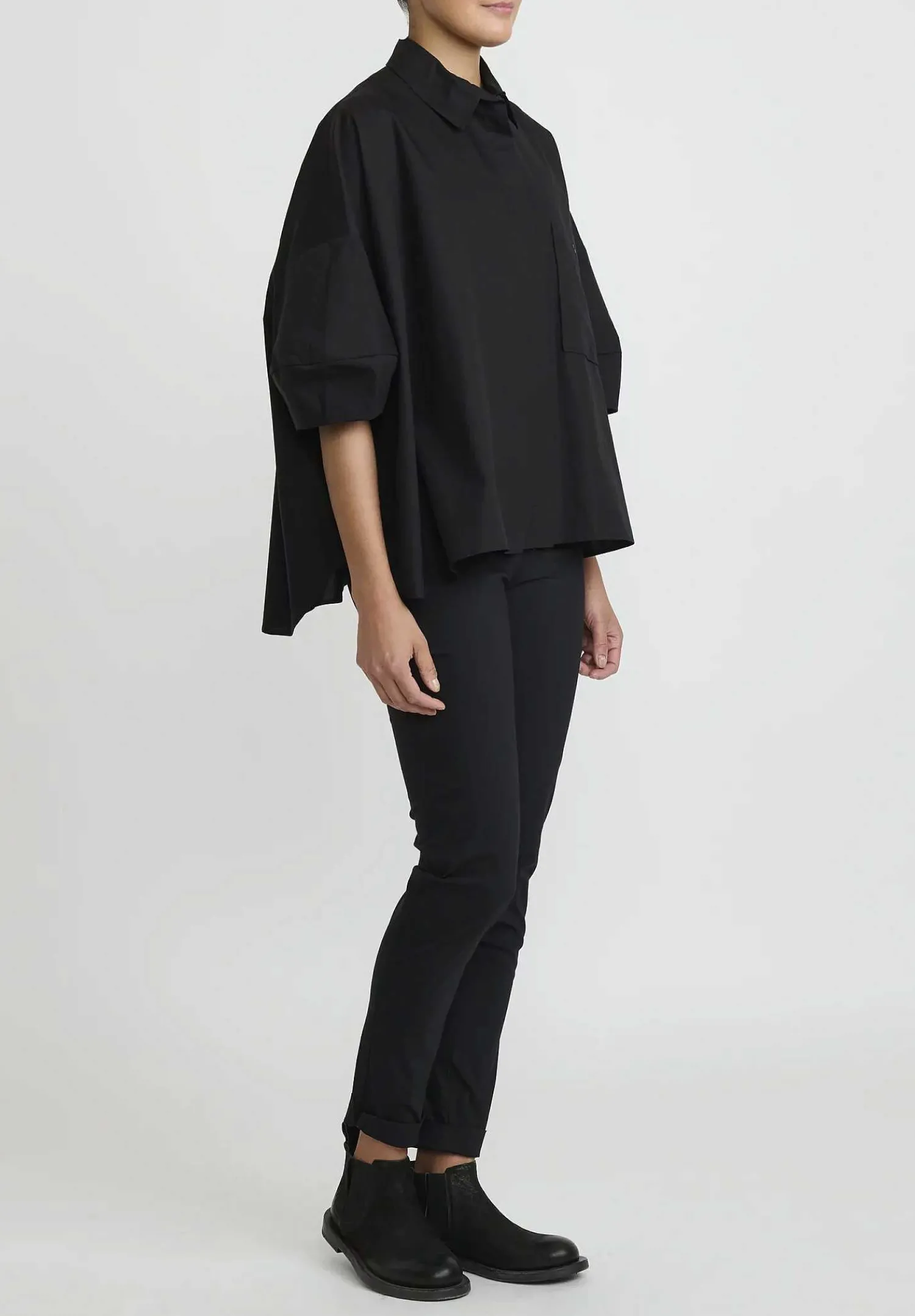 Rundholz Skinny Leg Pants In Black