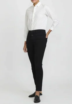 Closed Skinny Pusher Jeans In Black