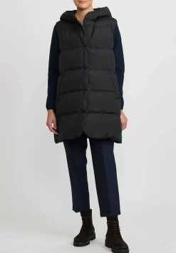 Antonelli Sleeveless ''Pinot'' Down Coat In Black