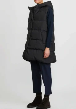 Antonelli Sleeveless ''Pinot'' Down Coat In Black
