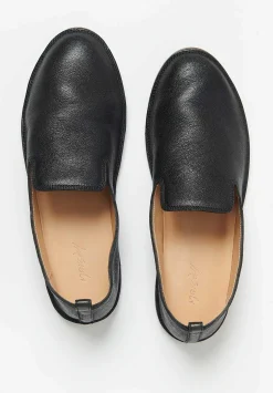 Marsèll Soft Leather Strasacco Pantafola Shoe In Black
