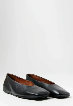 Marsèll Spatolona Ballerina Slip-On In Soft Black