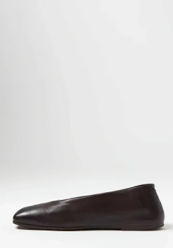 Marsèll Spatolona Ballerina Slip-On In Cioccovino Brown