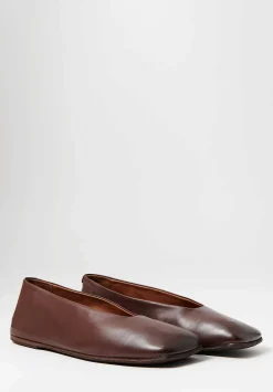 Marsèll Spatolona Ballerina Slip-On In Corteccia Brown