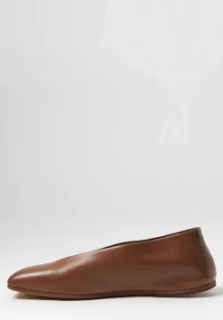 Marsèll Spatolona Ballerina Slip-On In Walnut Brown
