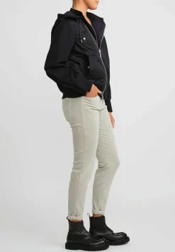 Sacai Sponge Sweater Hoodie In Black