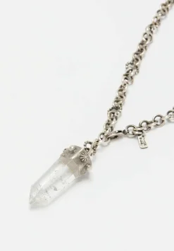 Miranda Hicks Sterling Silver Pendulum Chain With Quartz Crystal