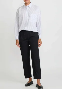 Antonelli Stretch Cotton Roubaix Pants In Nero Black