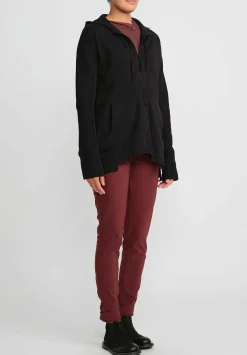 Rundholz Black Label Stretch Skinny Pants In Red Wood