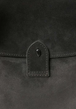 Corîu Suede Large Bitta Bag In Grey
