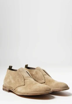 Officine Creative Suede Linzi Bootie In Nude Sapring