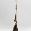 Corîu Suede Mini Bitta Crossbody Bag In Taupe