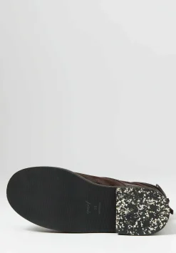 Marsèll Suede Parrucca Combat Boots In Moro Brown