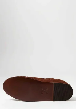 Marsèll Suede Steccoblocco Derby Shoe In Basalto Brown