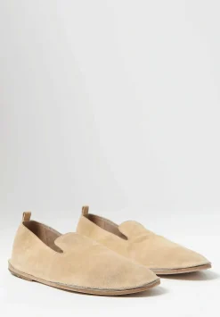 Marsèll Suede Strasacco Pantofola Shoe In Biscotto Brown