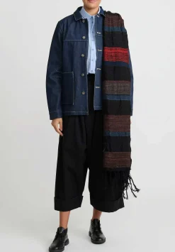 Toogood Textured Cotton ''Storyteller'' Shirt In Oxford Blue
