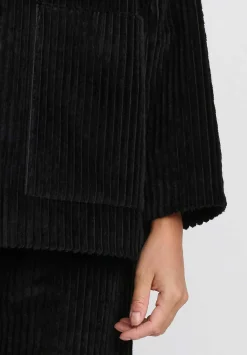Toogood The Stonemason Bold Cotton Corduroy Jacket In Flint Black