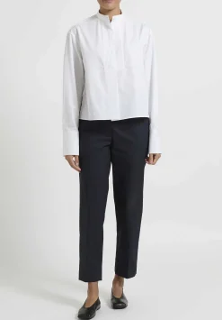 Jil Sander Thursday Cotton Poplin Shirt In White