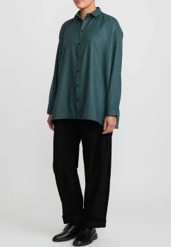 Toogood Tracer Trouser Corduroy Pants In Flint Black