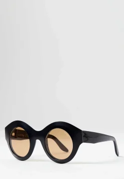 Lapima Vera Sunglasses In Natural Black Vintage