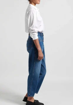 Closed Worker '85'' High-Rise Jeans In Mid-Blue