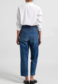 Closed Worker '85'' High-Rise Jeans In Mid-Blue